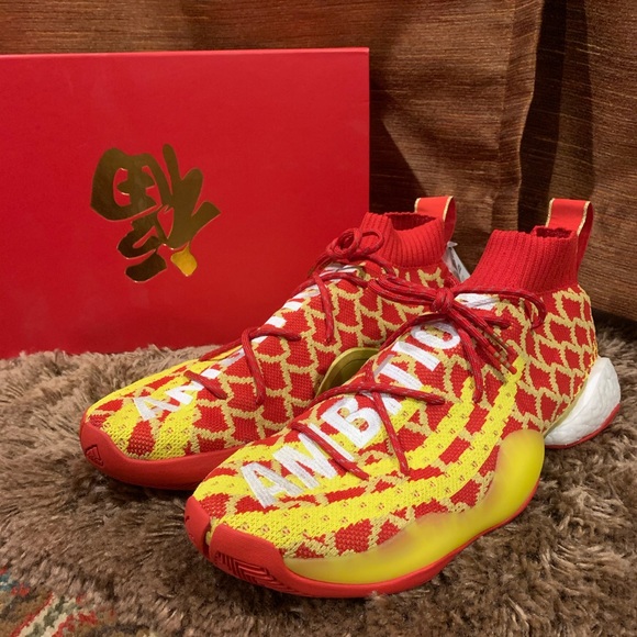 Adidas Mens x Pharrell Williams Crazy BYW CNY - Picture 8 of 8